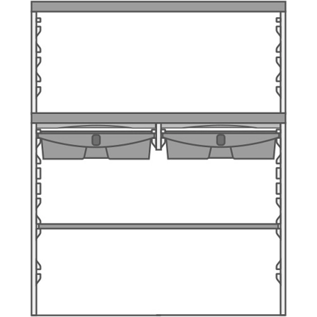 Vendita online Carrello alberghiero magic art  252-P Safety plus